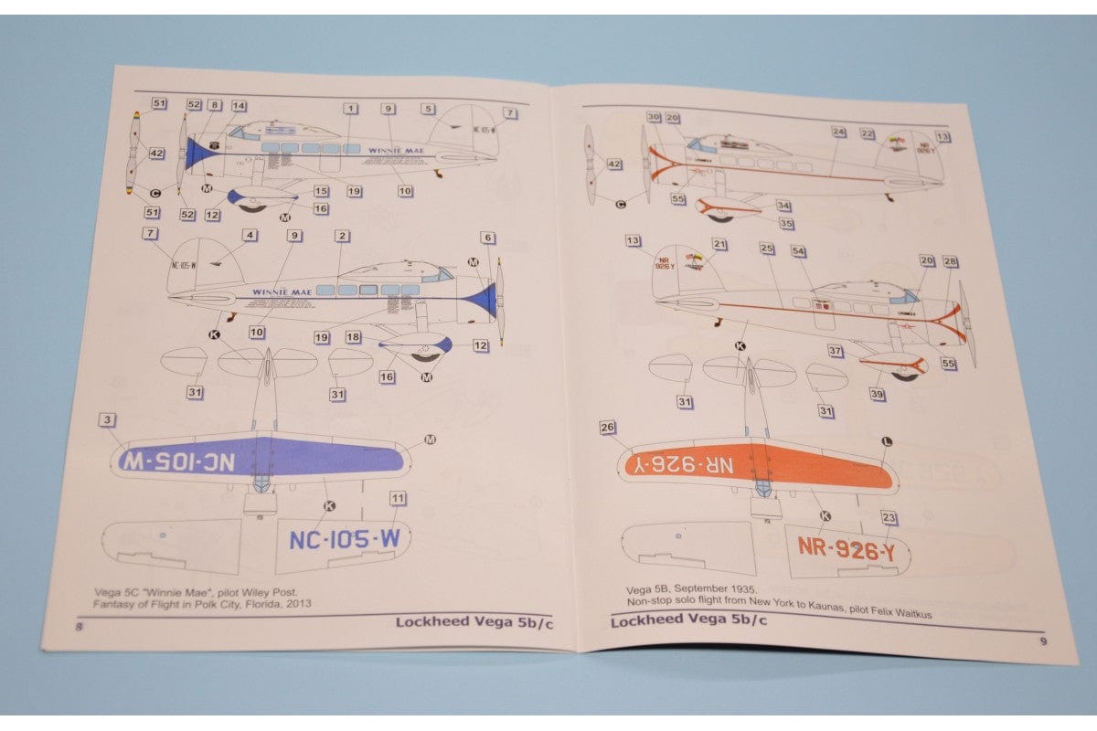 Dora Wings - 48014 - Seversky 2PA/B6 - decals