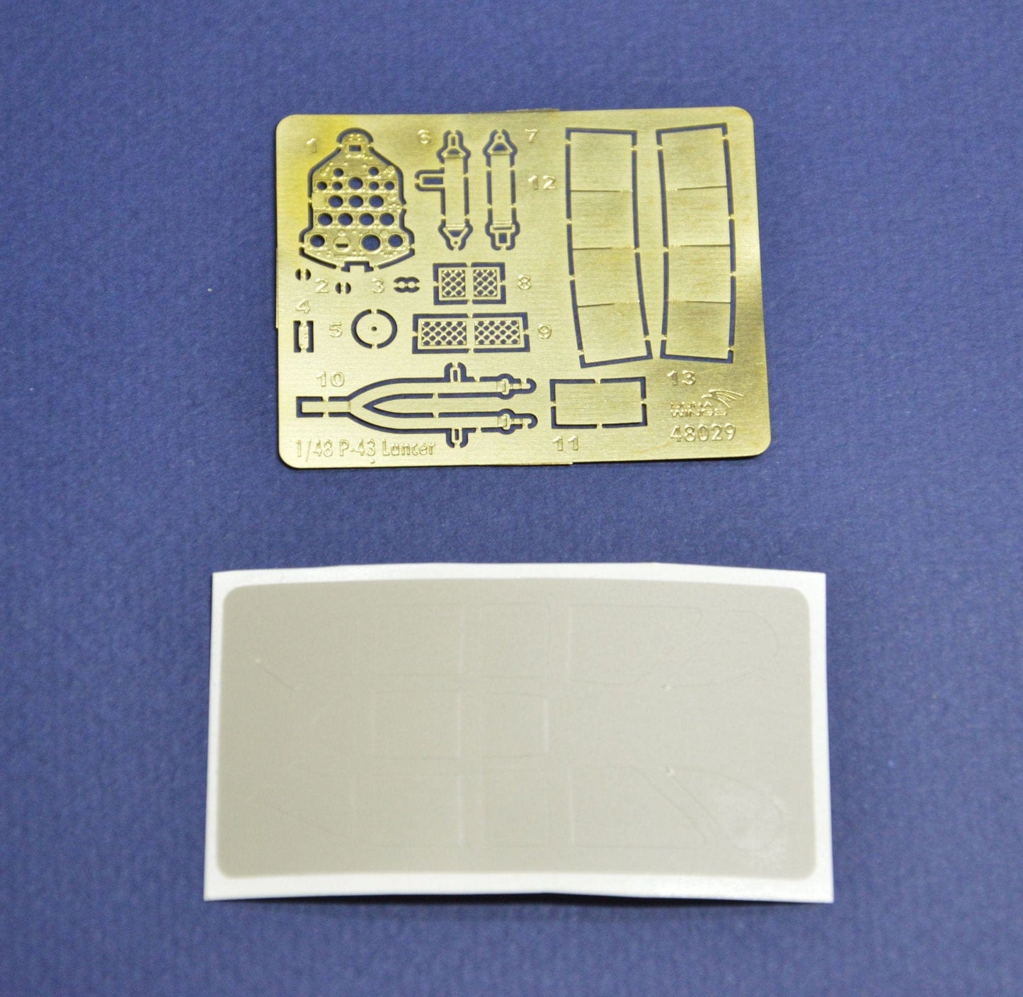 280 - Dora Wings - 48012 - Seversky P-35 - photo-etched parts