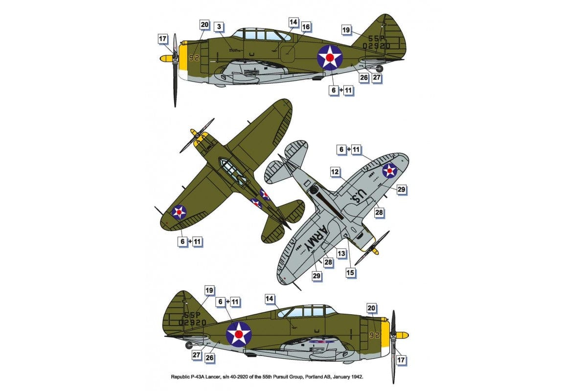 301 - Dora Wings - 48022 - Lockheed Vega 5B - paint schemes