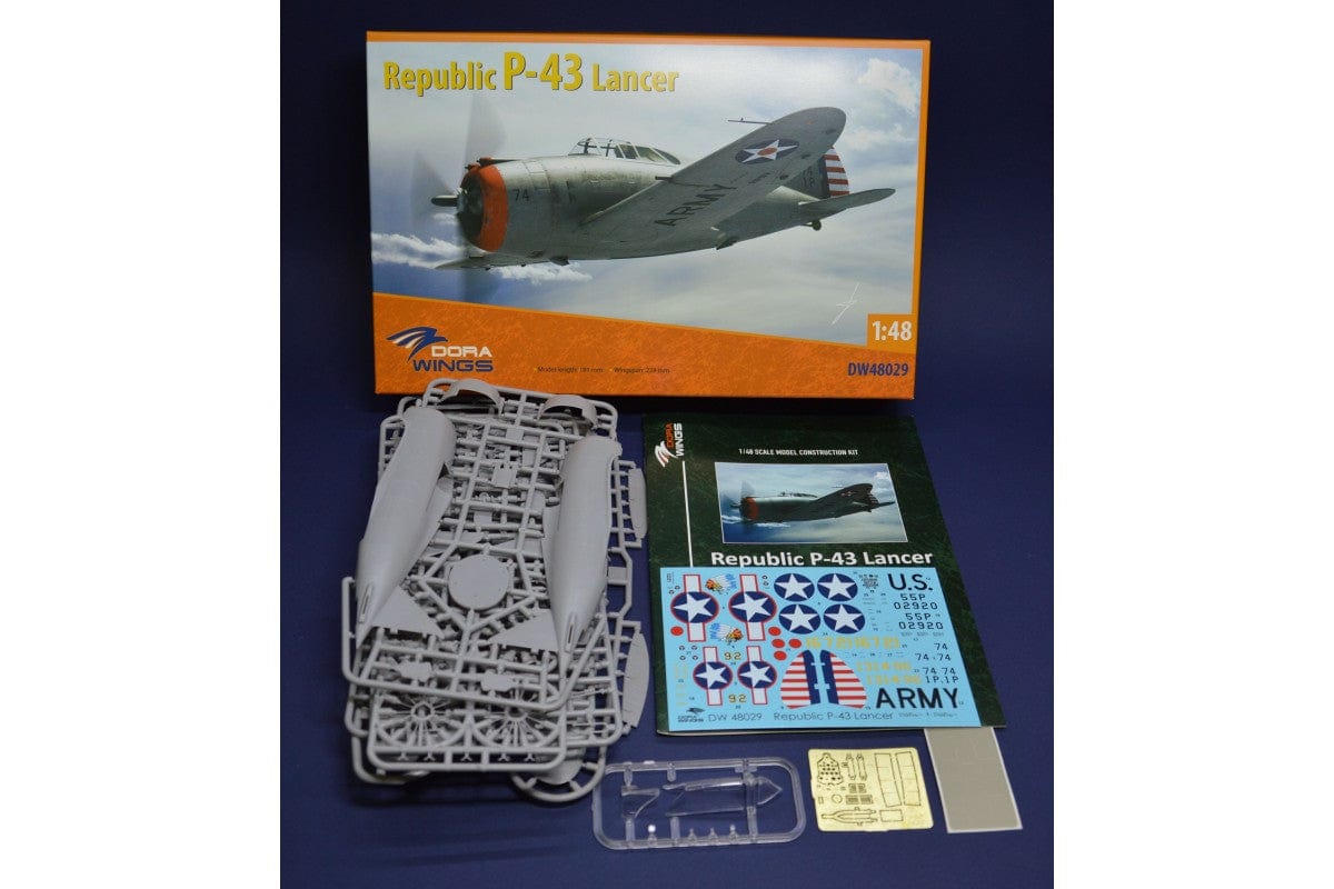 100 - Dora Wings - 48006 - Percival Proctor Mk III - box contents