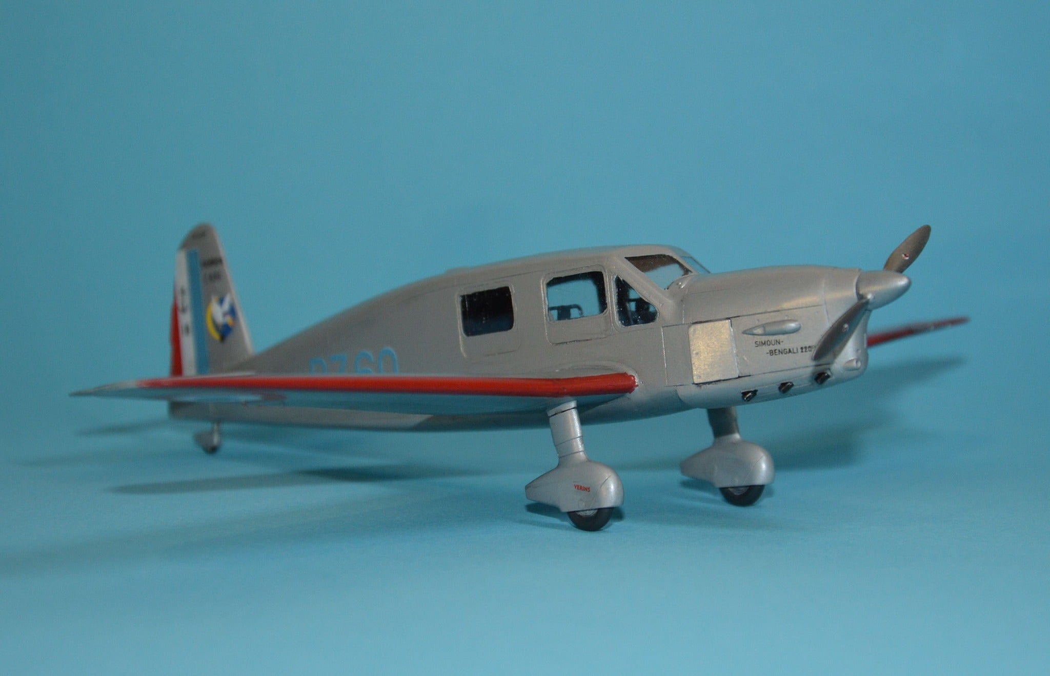Dora Wings - 48028 - Caudron C.630 Simoun - painted model