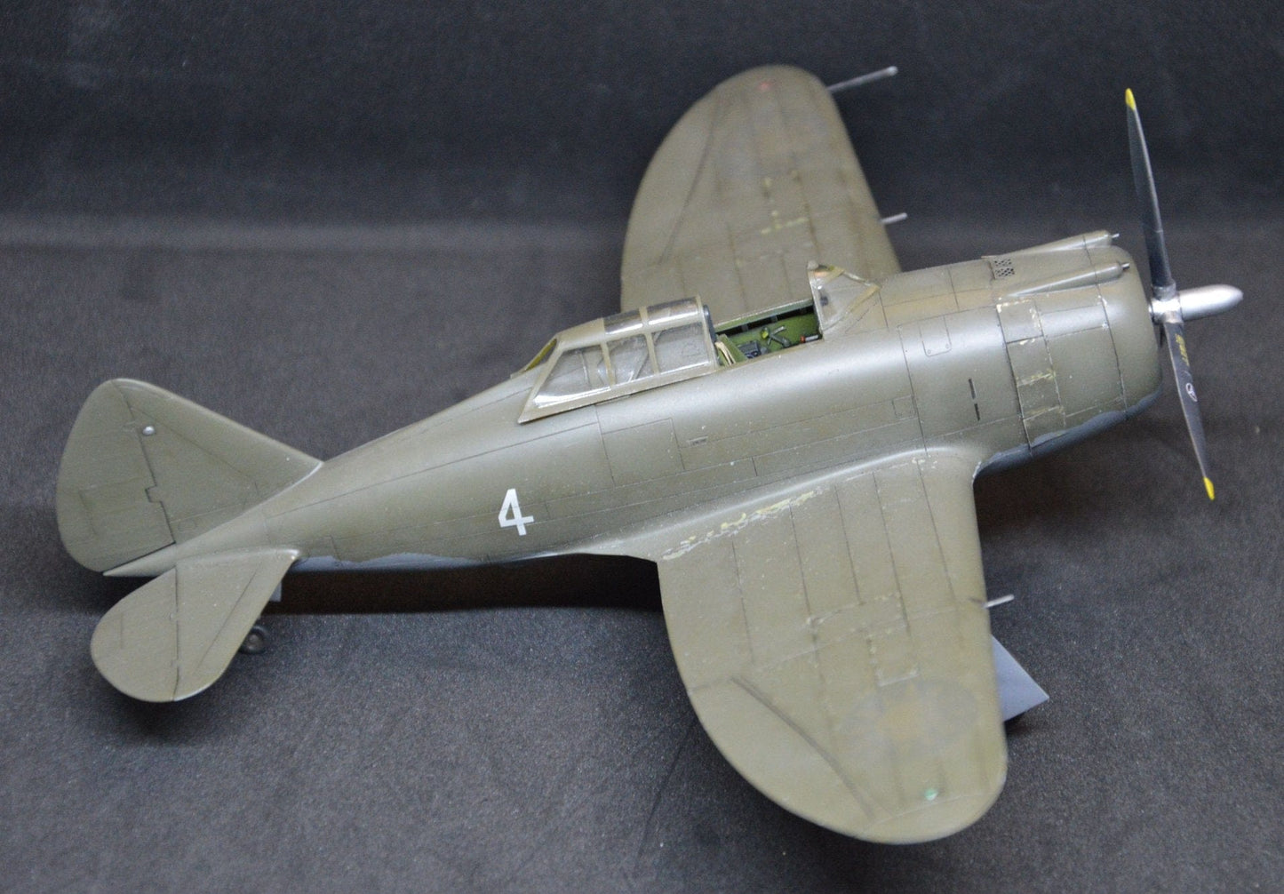 702 - Dora Wings - 48031 - Morane-Saulnier MS.406.C1 - painted model