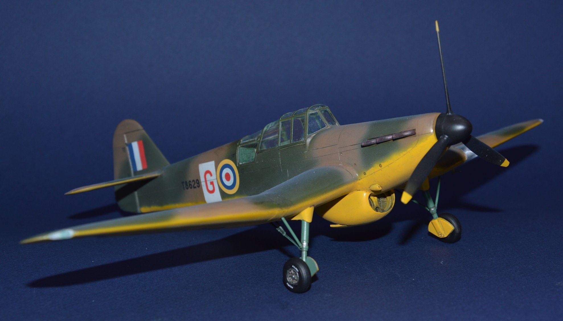 Dora Wings - 48012 - Seversky P-35 - painted model