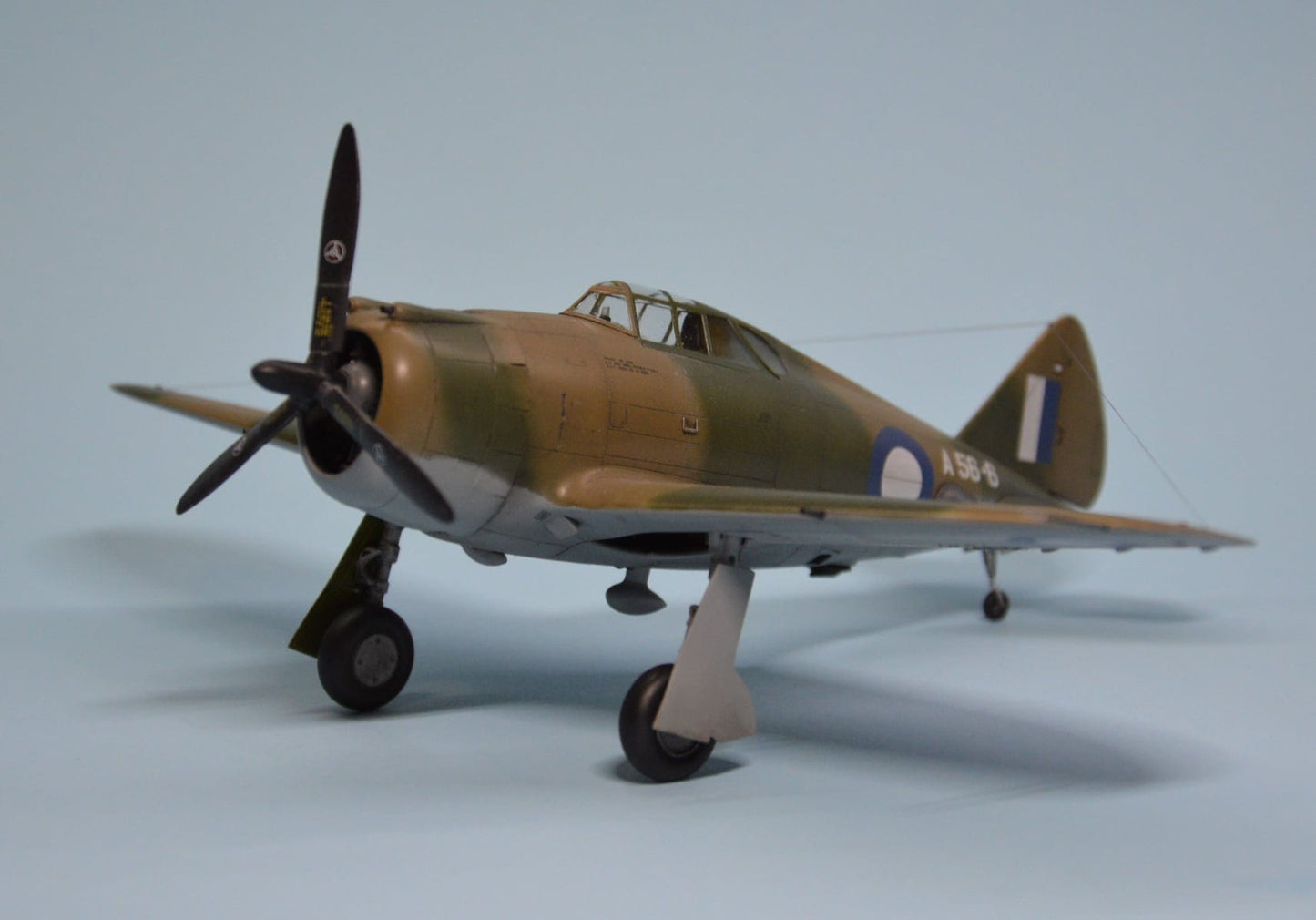 710 - Dora Wings - 48028 - Caudron C.630 Simoun - painted model