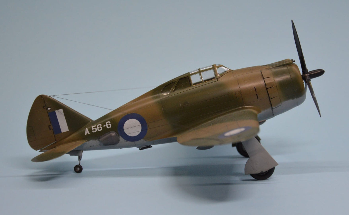 711 - Dora Wings - 48032 - Republic P-43A-1 Lancer - painted model