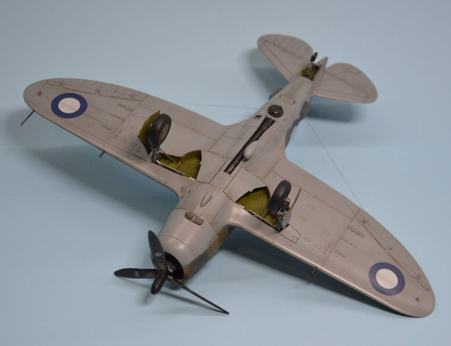 714 - Dora Wings - 48030 - Caudron C.635 Simoun - painted model