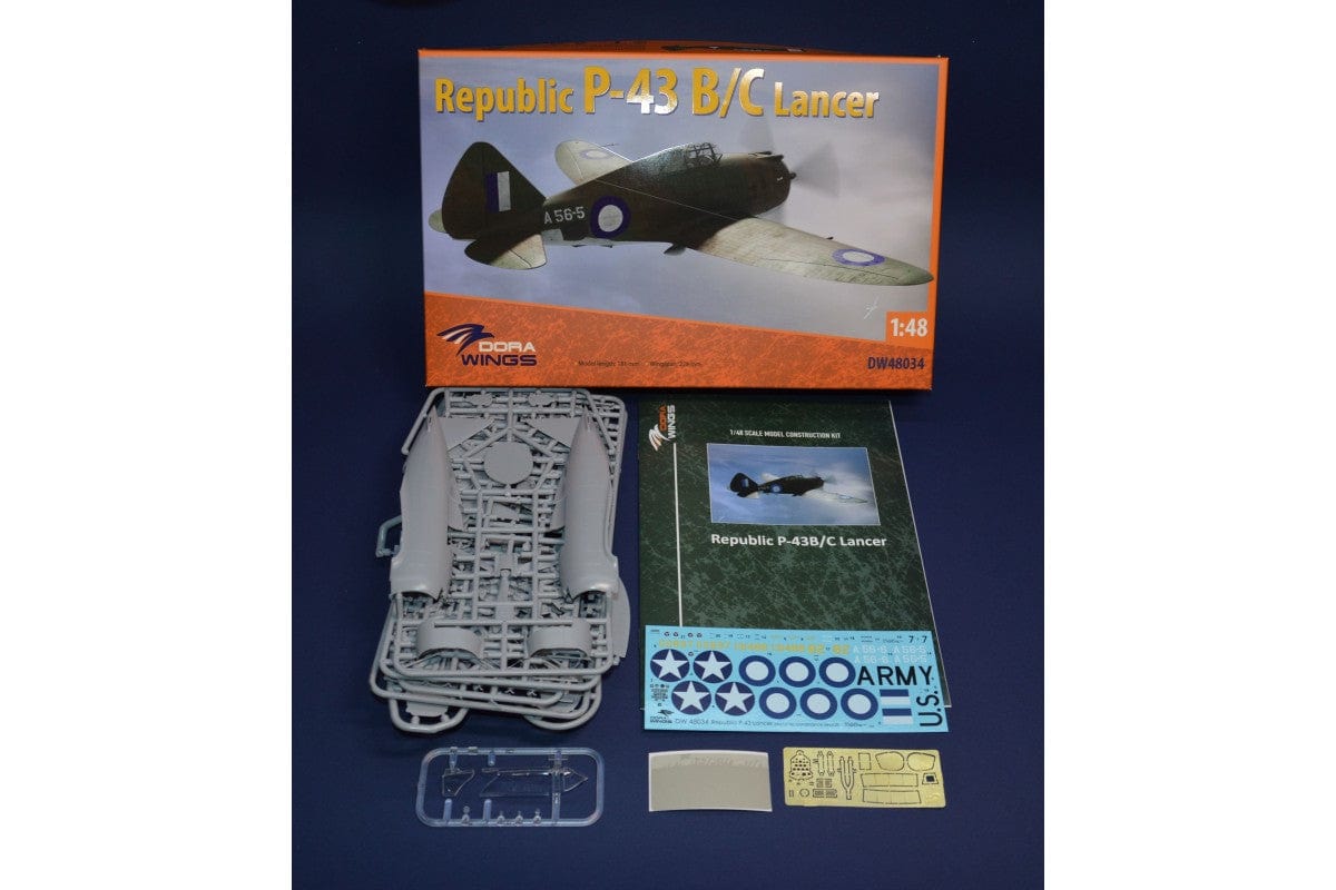 100 - Dora Wings - 48030 - Caudron C.635 Simoun - box contents