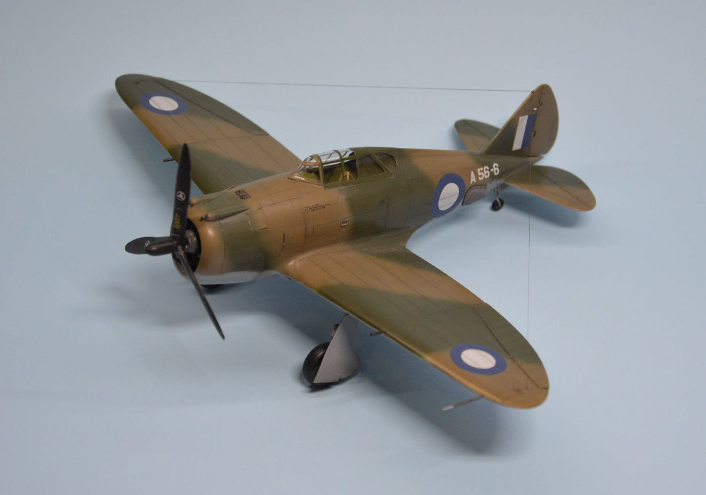 701 - Dora Wings - 48012 - Seversky P-35 - painted model