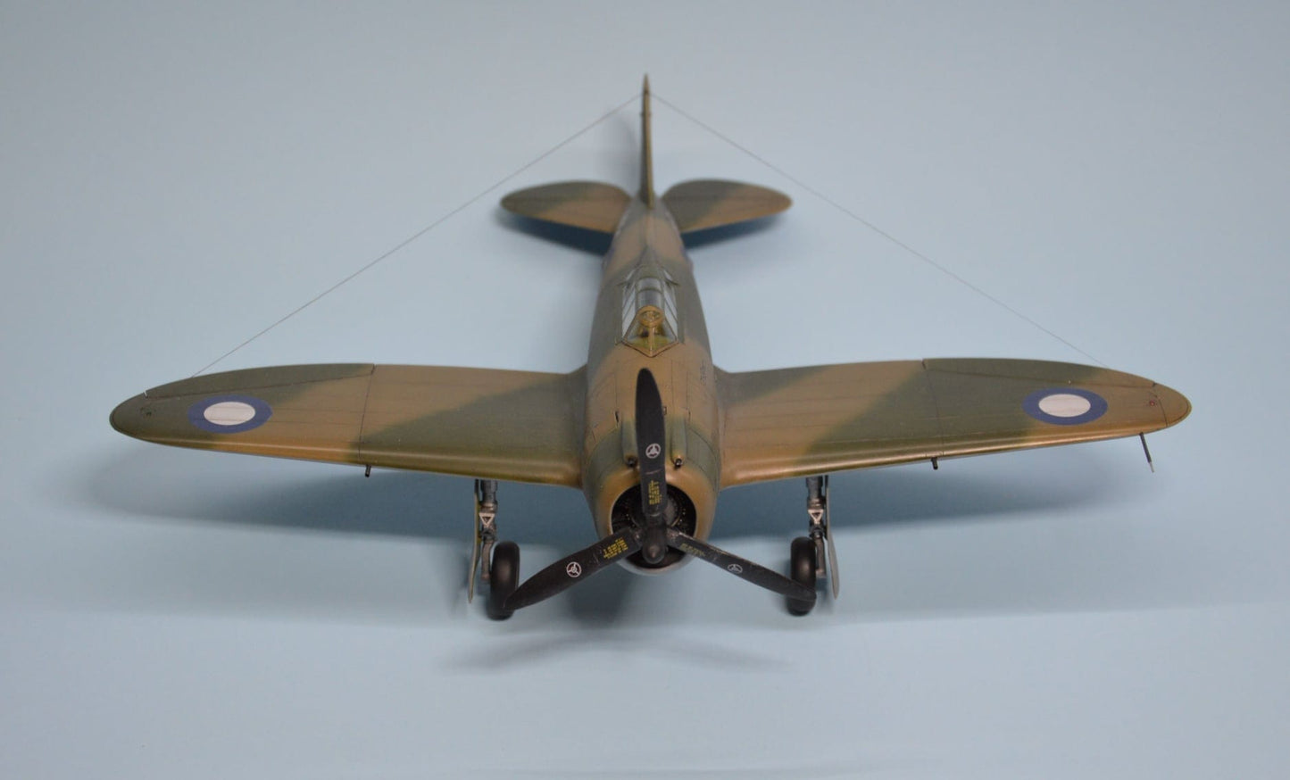 702 - Dora Wings - 48031 - Morane-Saulnier MS.406.C1 - painted model