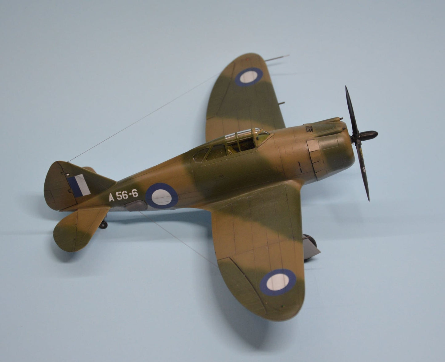 703 - Dora Wings - 48033 - Miles M.9A Master Mk I - painted model