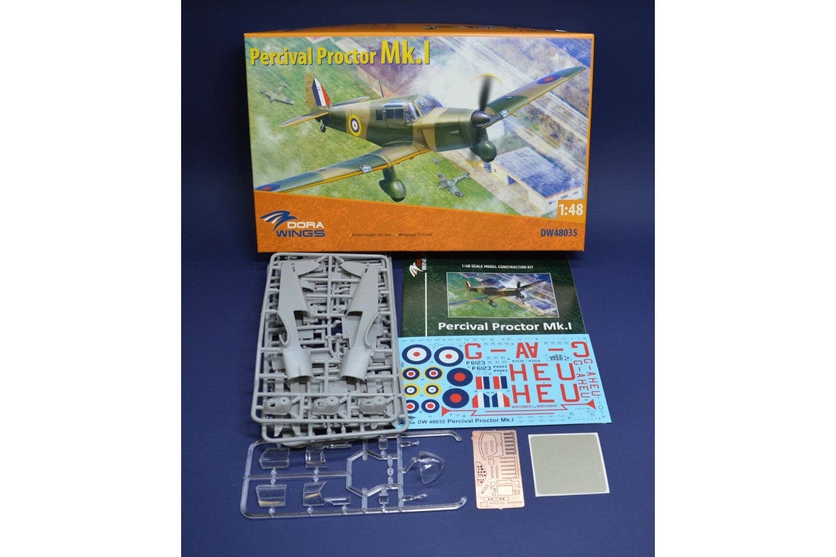 100 - Dora Wings - 48024 - Lockheed Vega 5B/C - box contents