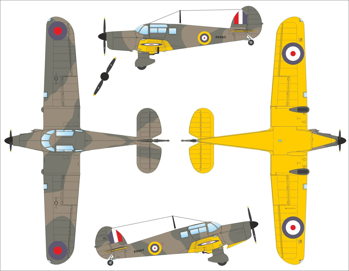 301 - Dora Wings - 48031 - Morane-Saulnier MS.406.C1 - paint schemes
