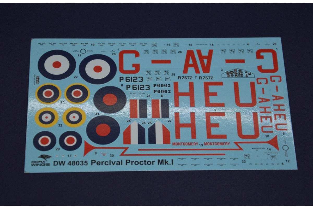 400 - Dora Wings - 48011 - Seversky A8V1 - decals