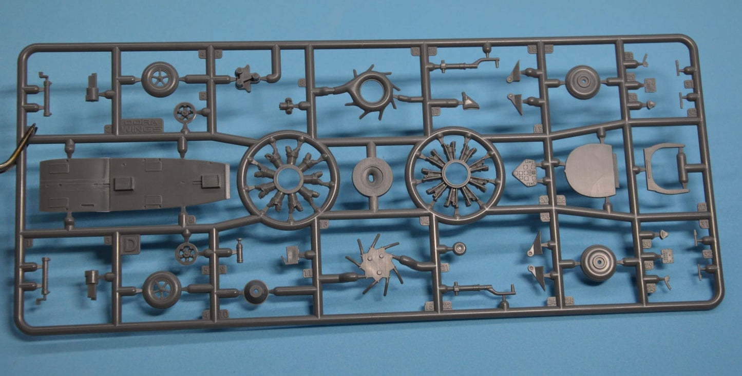 208 - Dora Wings - 48031 - Morane-Saulnier MS.406.C1 - sprue