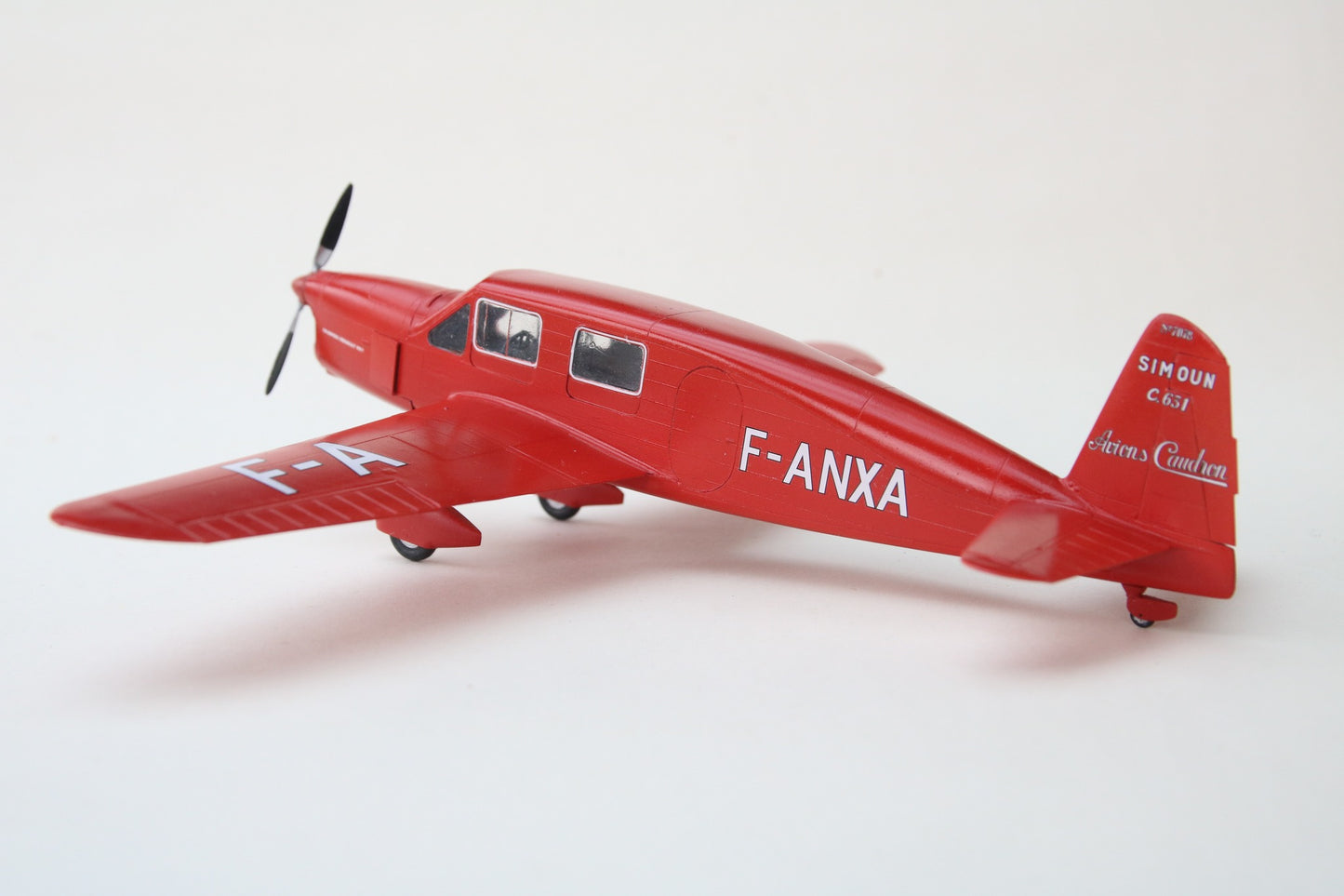 702 - Dora Wings - 48040 - Caudron C.631-33 Simoun - painted model