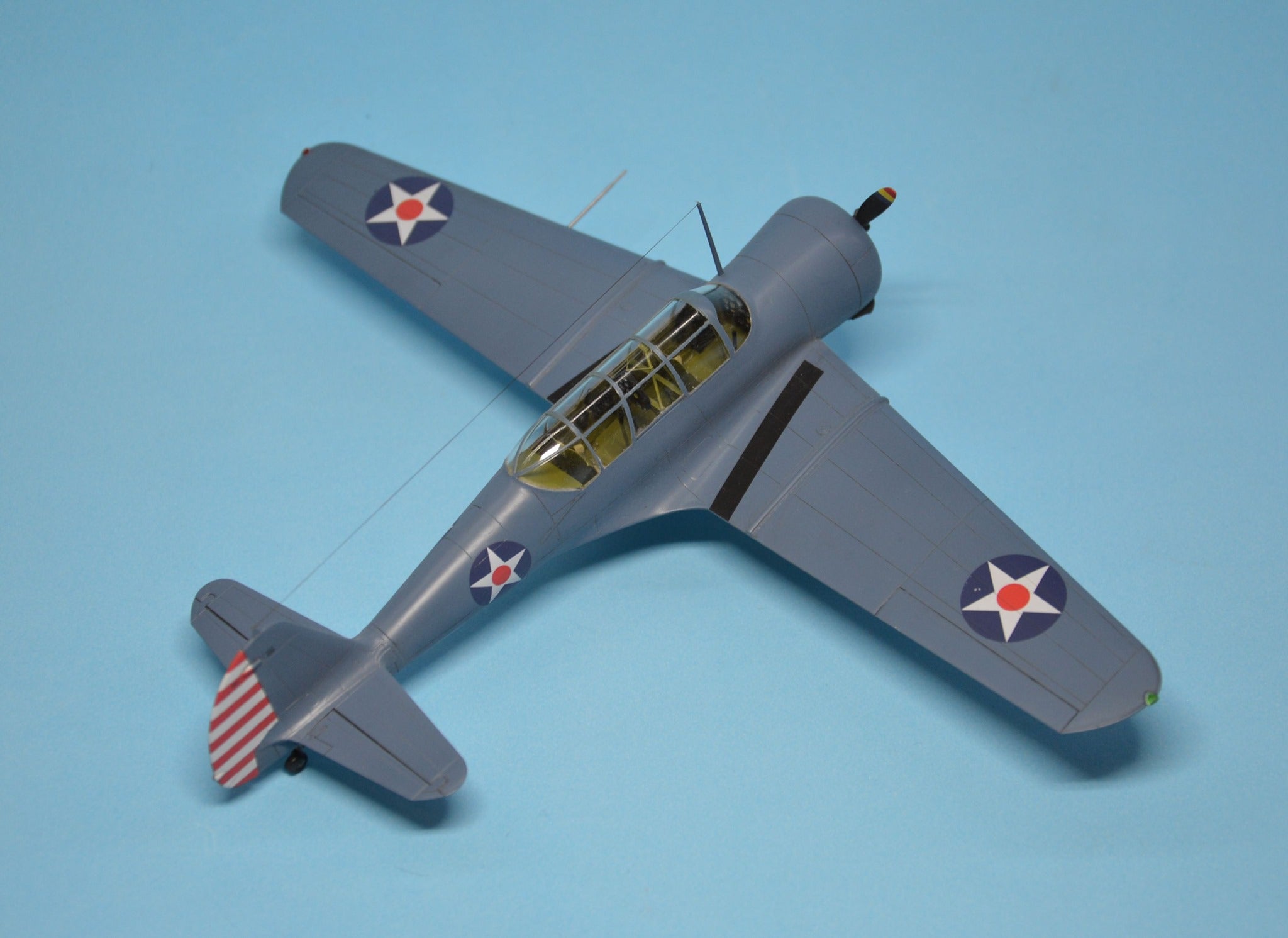 Dora Wings - 48041 - Curtiss-Wright SNC-1 Falcon - painted model
