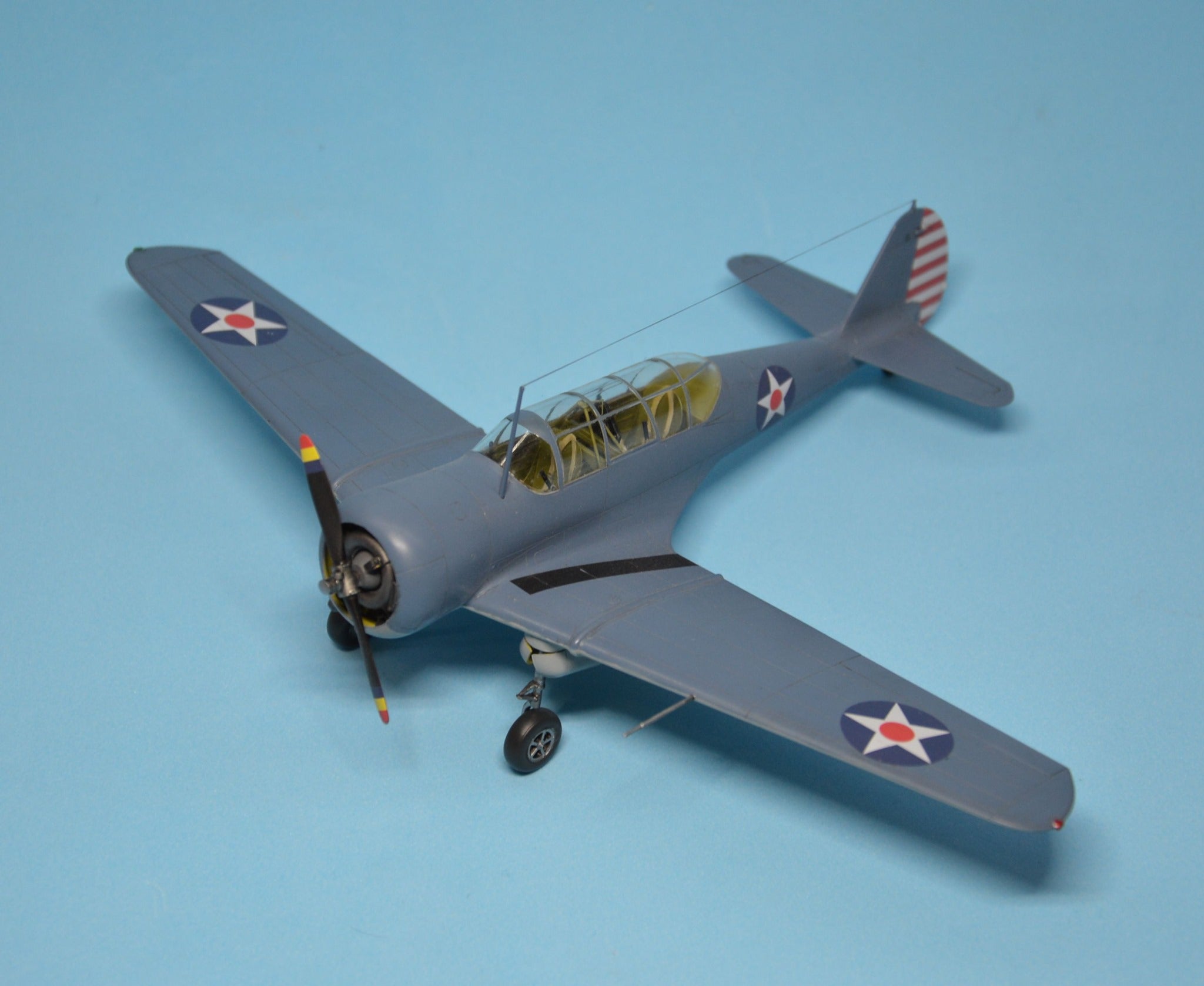 Dora Wings - 48041 - Curtiss-Wright SNC-1 Falcon - painted model