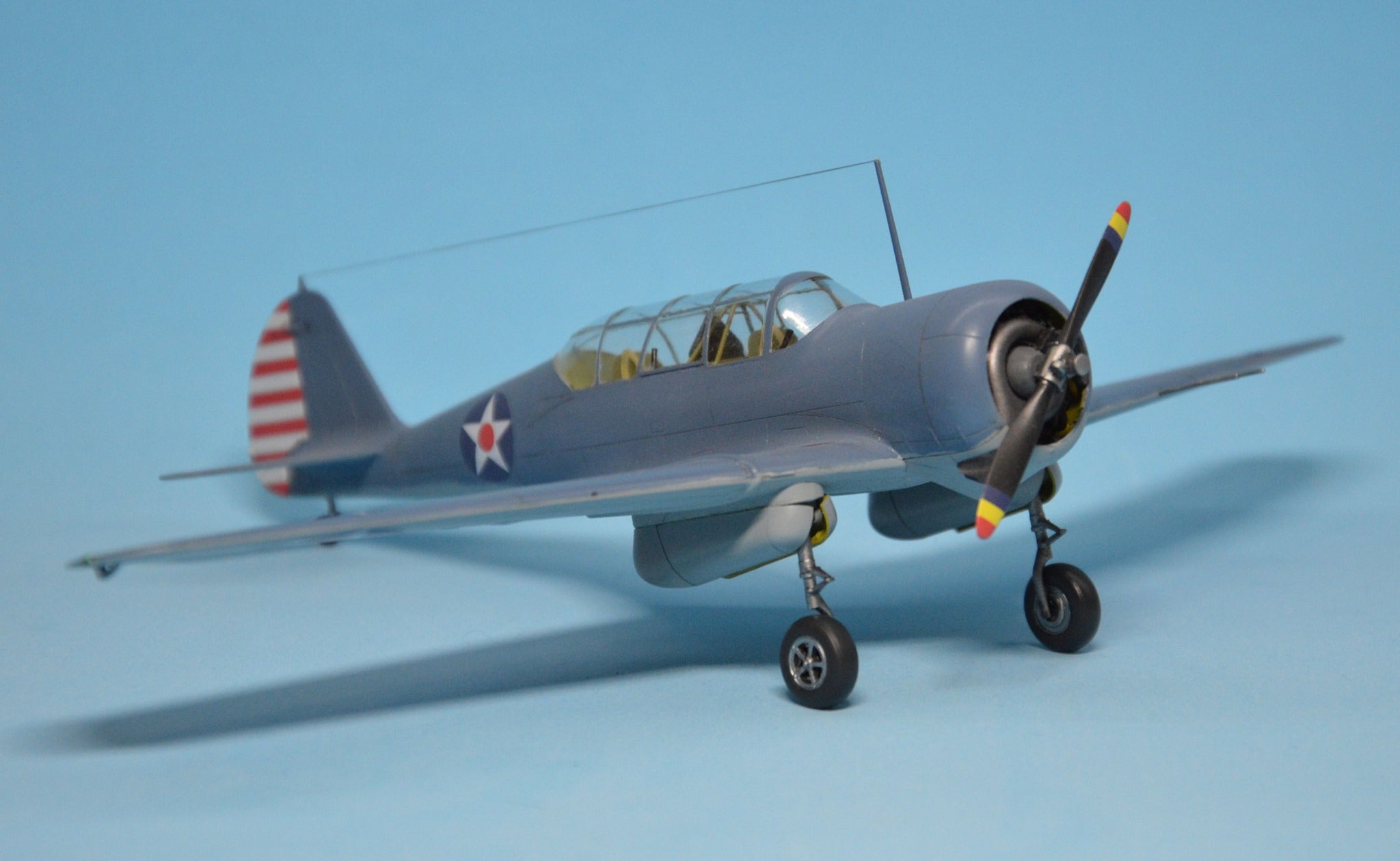 Dora Wings - 48041 - Curtiss-Wright SNC-1 Falcon - painted model