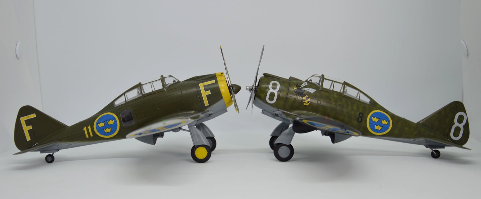 Dora Wings - 48042 - Seversky J 9 - painted model