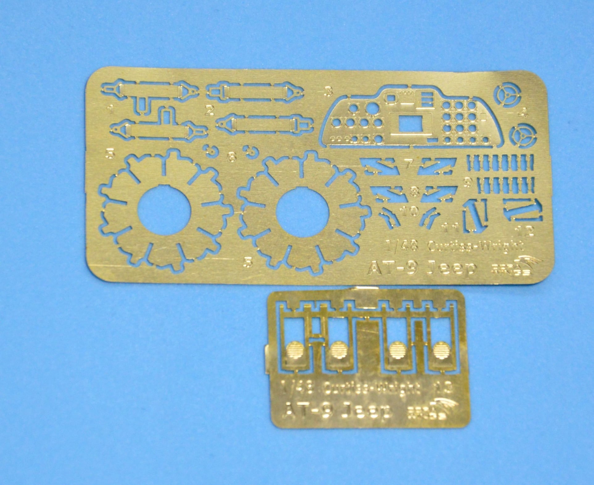 Dora Wings - 48043 - Curtiss-Wright AT-9 Jeep - photo-etched parts