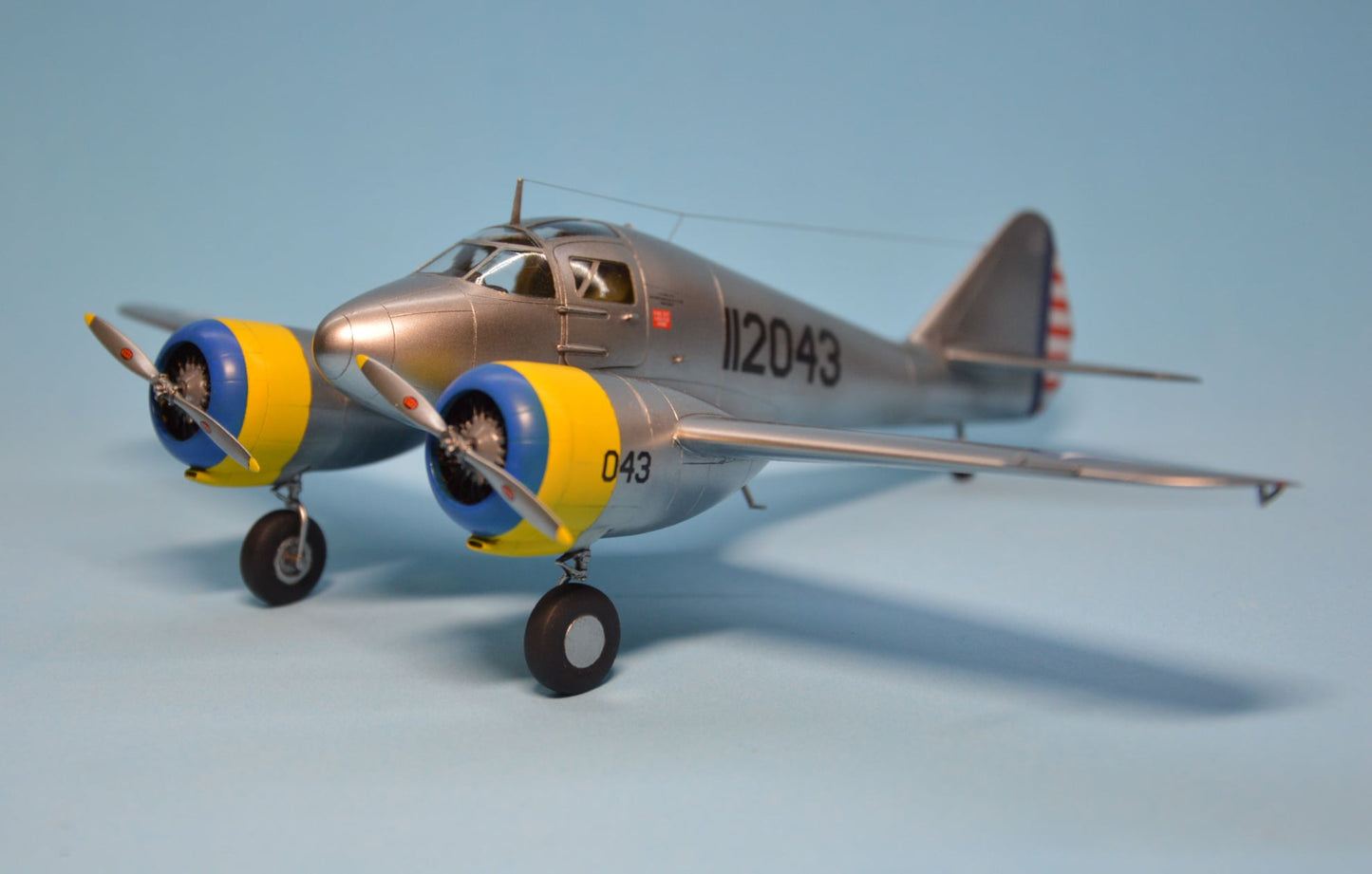 709 - Dora Wings - 48043 - Curtiss-Wright AT-9 Jeep - painted model