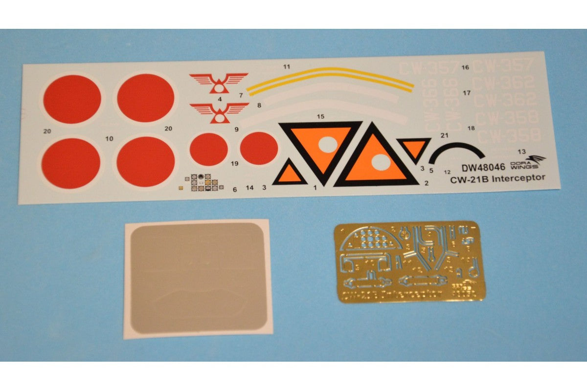 Dora Wings - 48046 - Curtiss-Wright CW-21B - decals