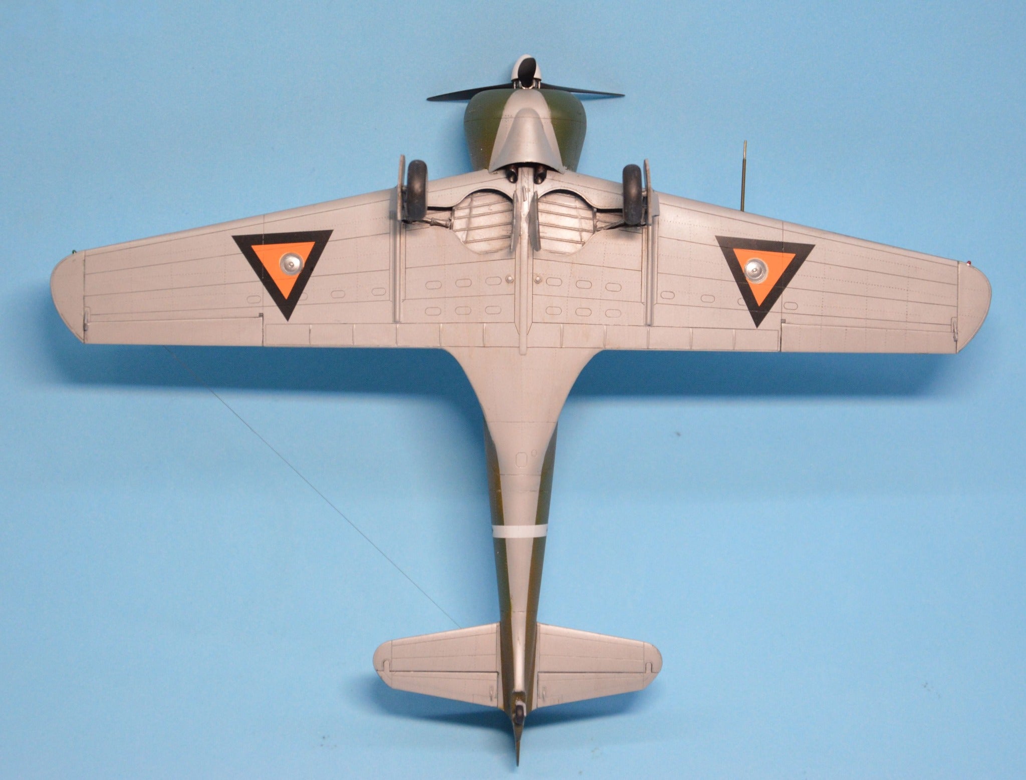 Dora Wings - 48046 - Curtiss-Wright CW-21B - painted model