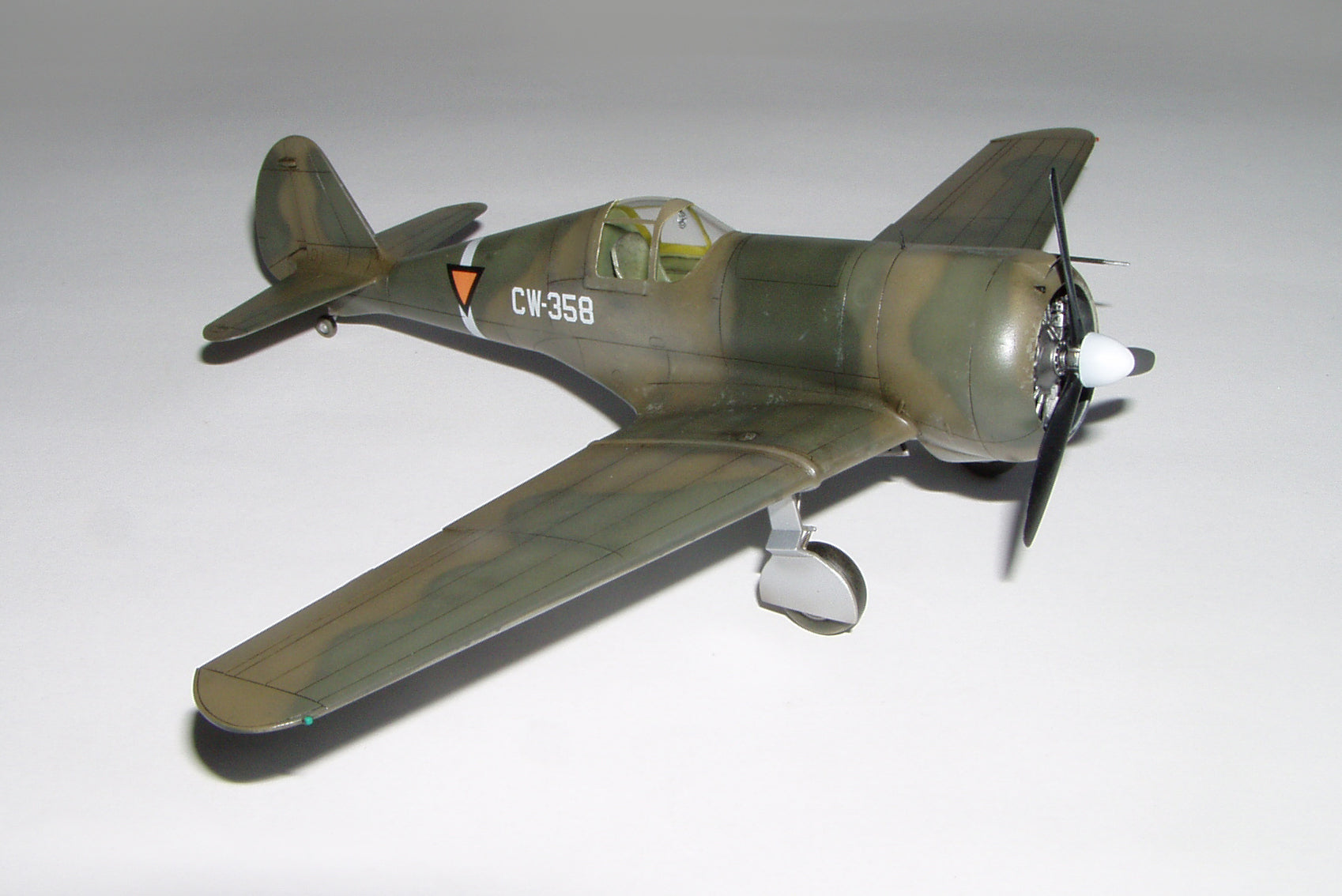 Dora Wings - 48046 - Curtiss-Wright CW-21B - painted model