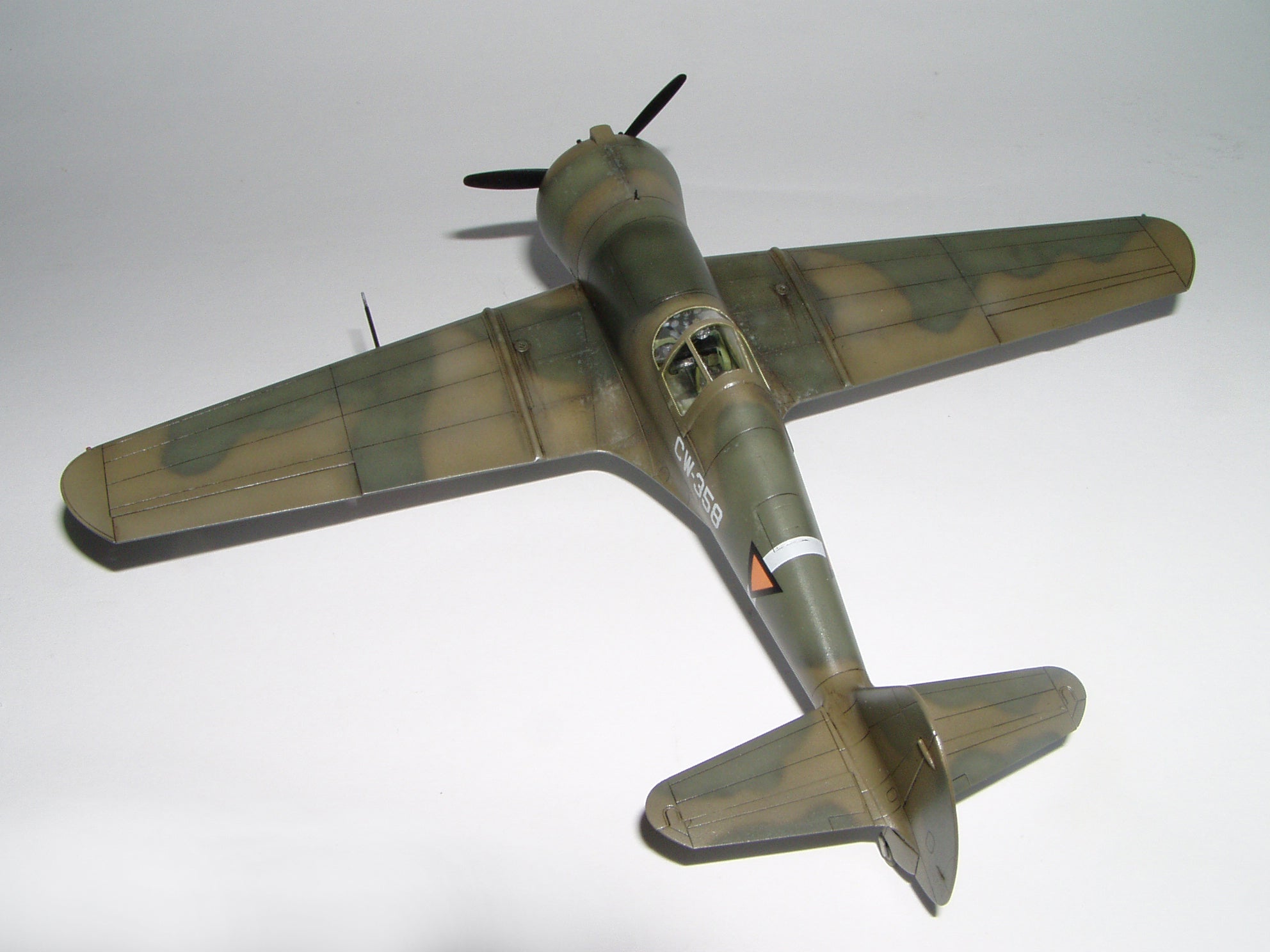 Dora Wings - 48046 - Curtiss-Wright CW-21B - painted model