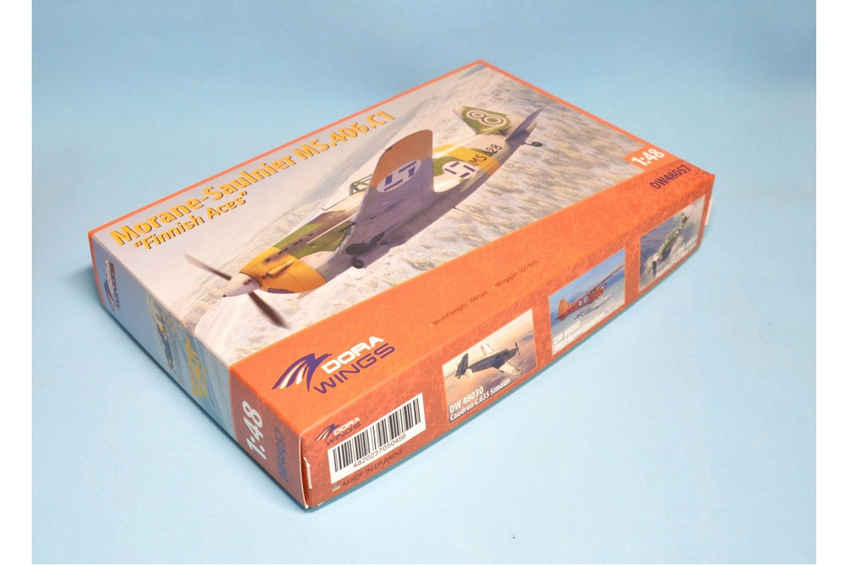 Dora Wings - 48057 - Morane-Saulnier MS.406.C1 ‘Finnish Aces’ - box front right