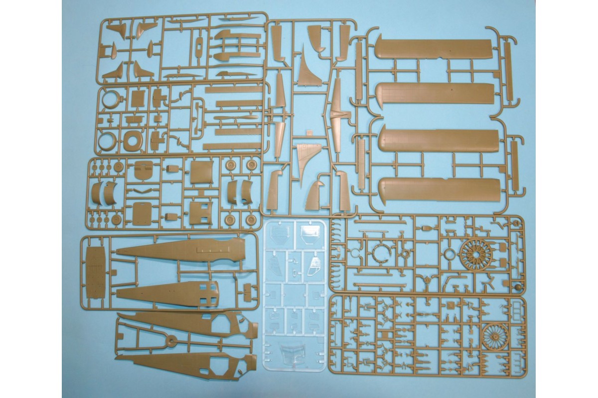 Dora Wings - 48059 - de Havilland Canada L-20A/U-6A Beaver - sprue