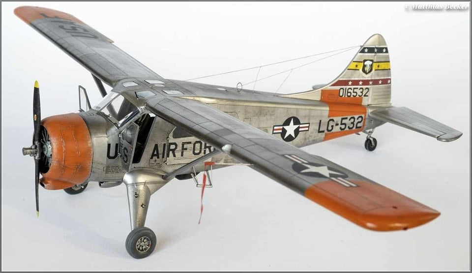 Dora Wings - 48059 - de Havilland Canada L-20A/U-6A Beaver - painted model