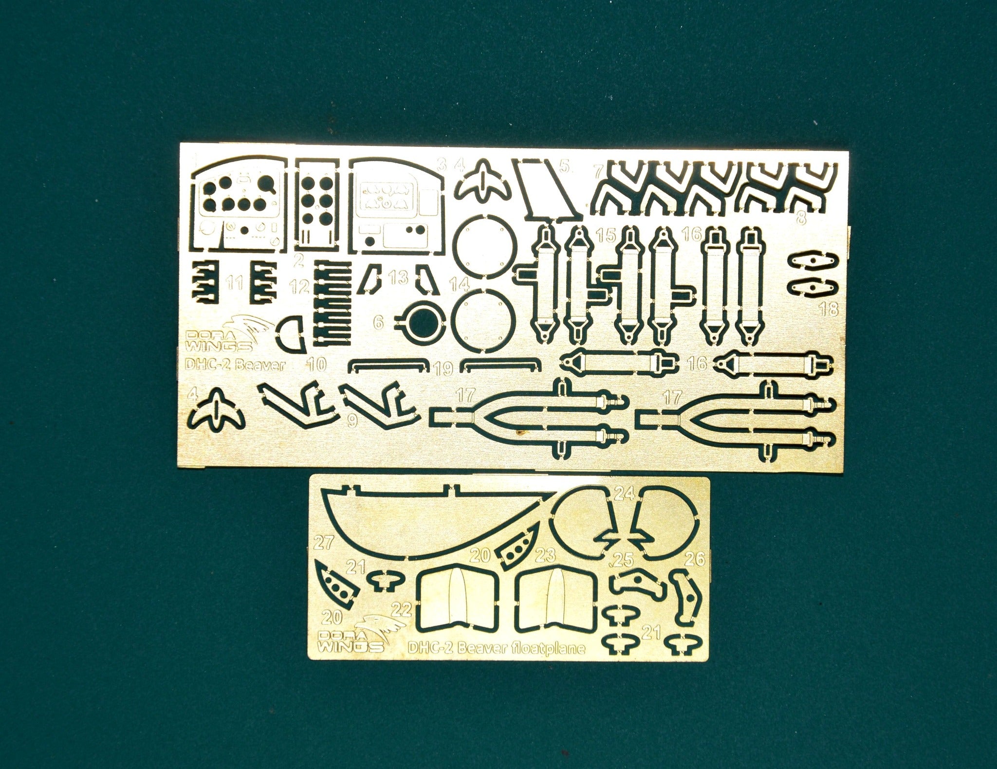 Dora Wings - 48059 - de Havilland Canada L-20A/U-6A Beaver - photo-etched parts