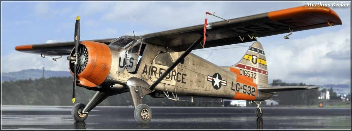 Dora Wings - 48059 - de Havilland Canada L-20A/U-6A Beaver - painted model