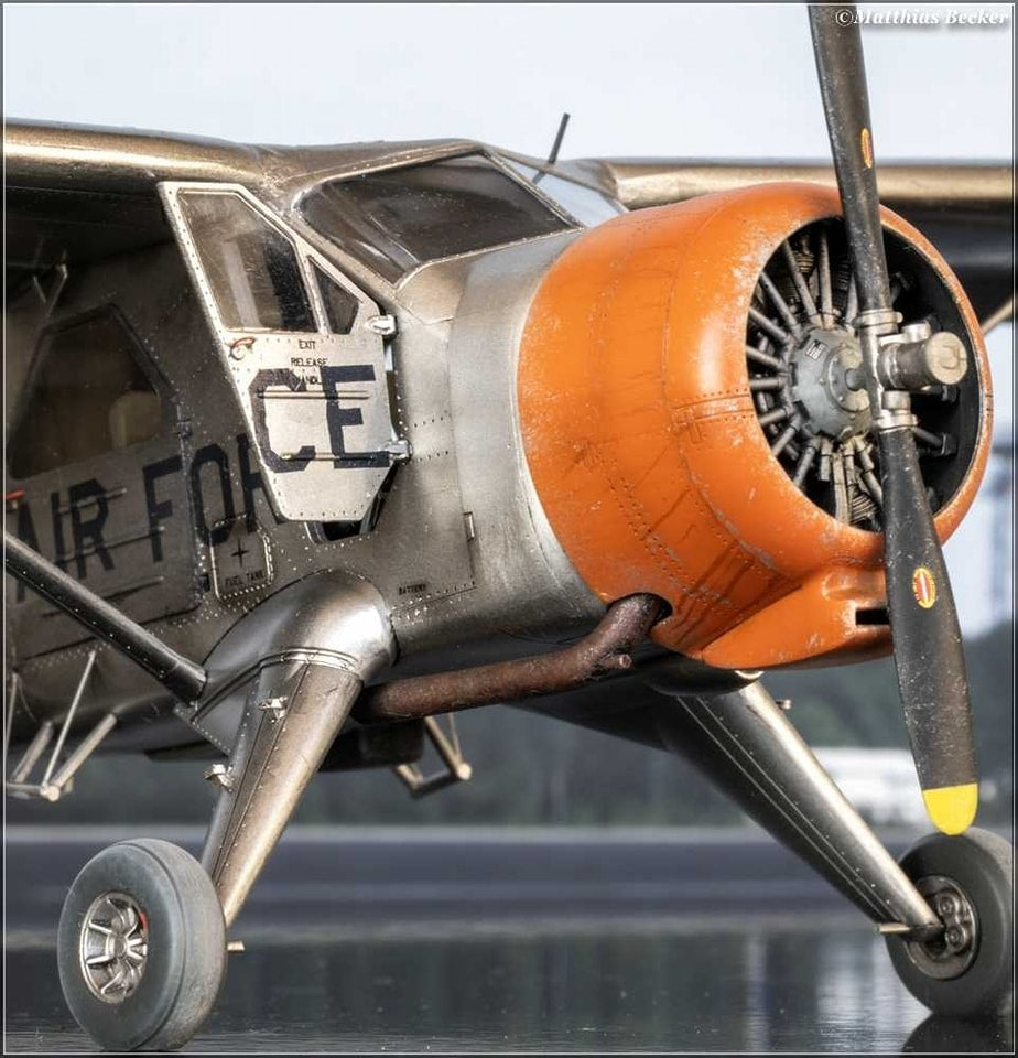 Dora Wings - 48059 - de Havilland Canada L-20A/U-6A Beaver - painted model