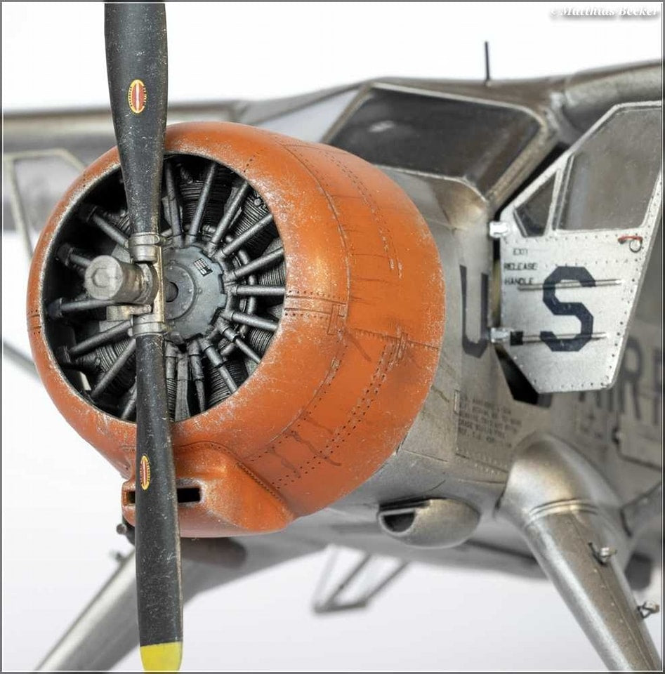 Dora Wings - 48059 - de Havilland Canada L-20A/U-6A Beaver - painted model