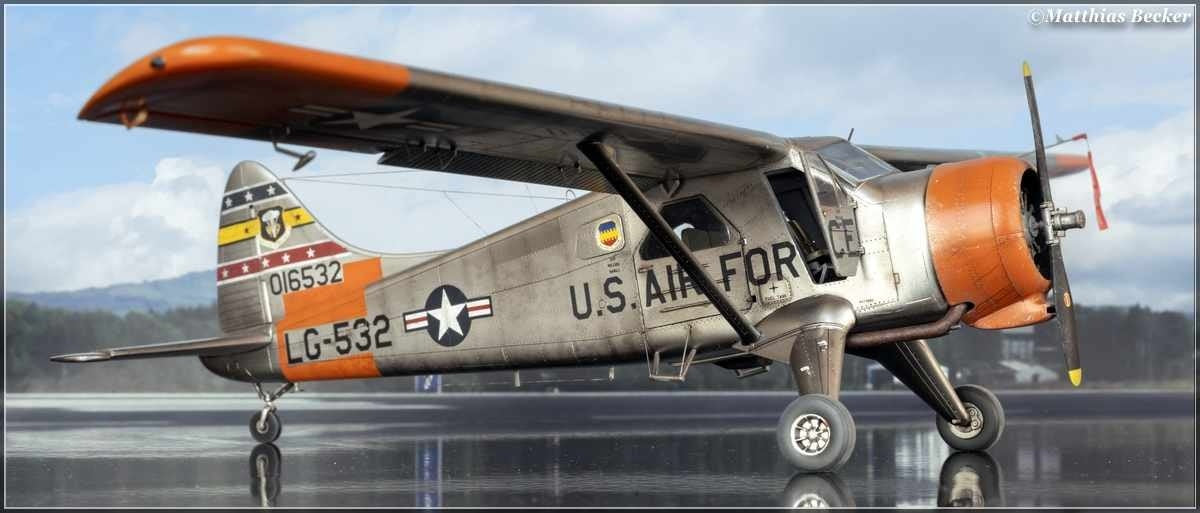 Dora Wings - 48059 - de Havilland Canada L-20A/U-6A Beaver - painted model