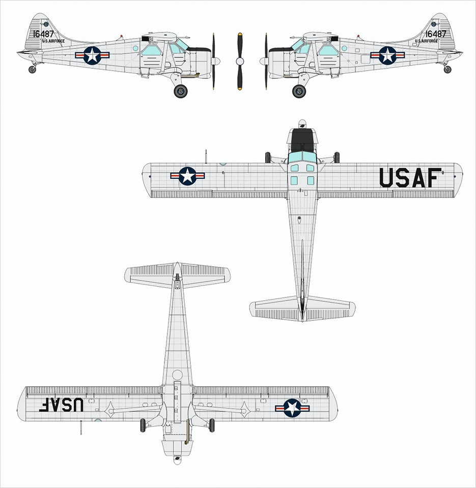Dora Wings - 48059 - de Havilland Canada L-20A/U-6A Beaver - paint schemes