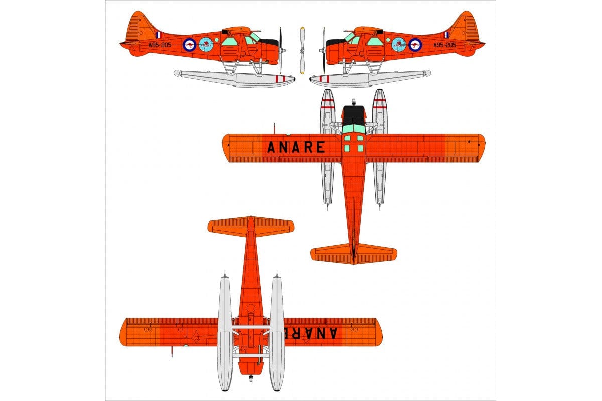 300 - Dora Wings - 48060 - de Havilland Canada DHC-2 Beaver - paint schemes