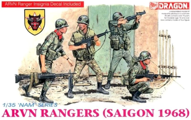 010 - Dragon - 3314 - ARVN Rangers (Saigon 1968) - primary image