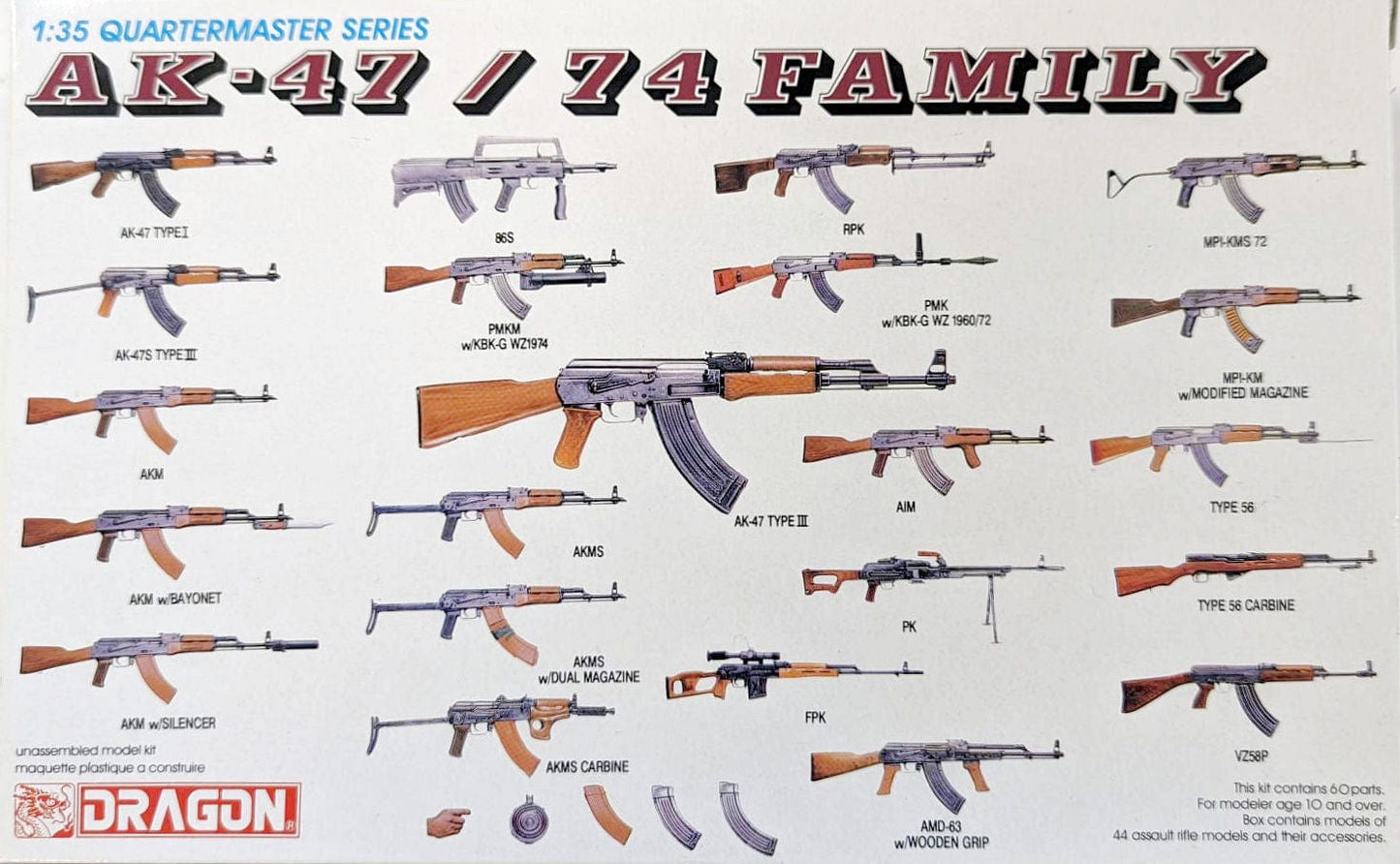010 - Dragon - 3802 - AK-47/74 Family #1 - primary image
