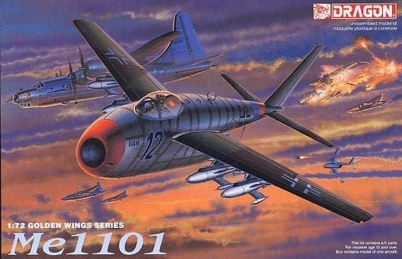 010 - Dragon - 5013 - Messerschmitt Me P.1101 - primary image