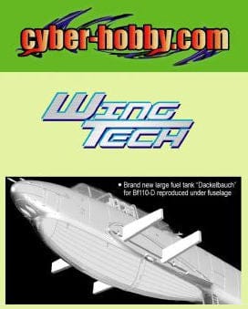 500 - Dragon - 5556 - Messerschmitt Bf 110 D-1/R1 Dackelbauch - digital model