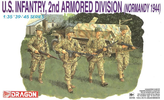 010 - Dragon - 6120 - United States 2nd Armored Division Infantry (Normandy 1944) - primary image