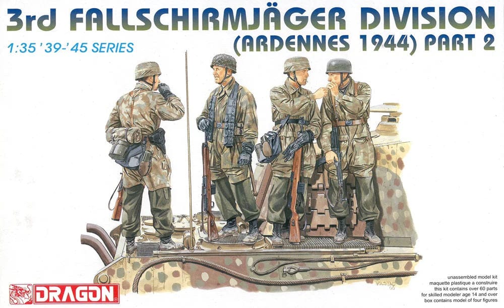 010 - Dragon - 6143 - German 3rd Fallschirmjäger Division (Ardennes 1944) #2 - primary image