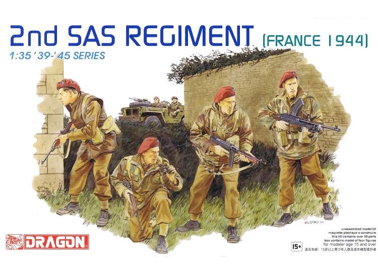 010 - Dragon - 6199 - 2nd SAS Regiment (France 1944) - primary image