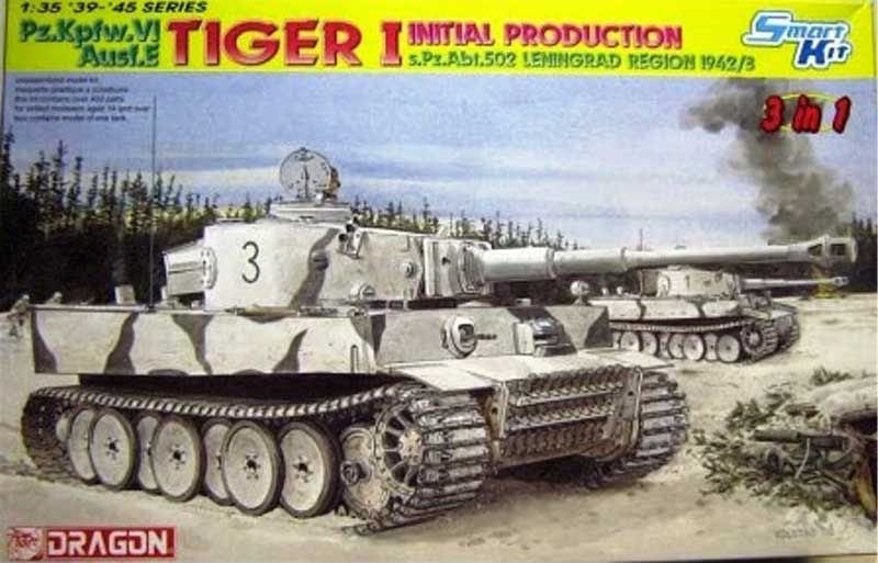 010 - Dragon - 6600 - Pz.Kpfw. VI Ausf. H Tiger I (Leningrad 1942-43) - primary image