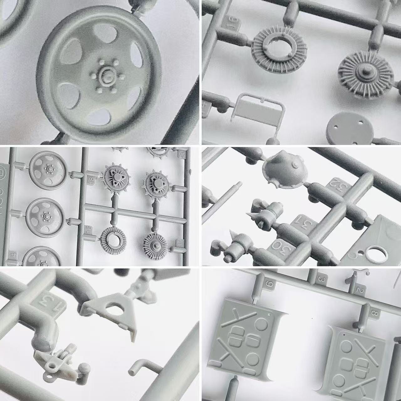 203 - Dragon - 6691 - Steyr RSO/01 - sprue