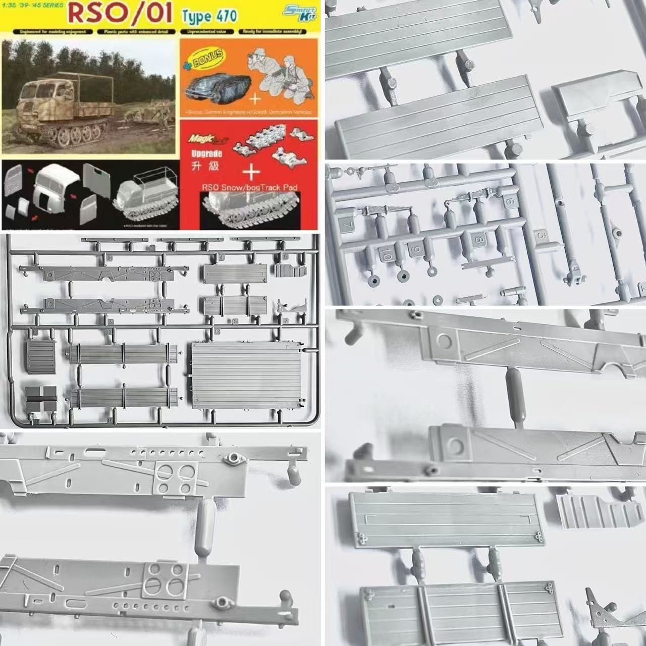 204 - Dragon - 6691 - Steyr RSO/01 - sprue