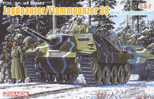010 - Dragon - 6845 - Jagdpanzer 38 Hetzer / Flammpanzer 38 - primary image